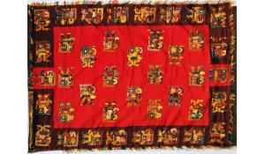 Pre-Columbian Replica Weaving, 44\"x60\"